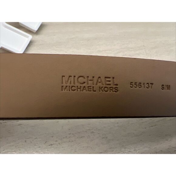 Michael Kors 556137C 001 Sz L/XL Black Signature MK Allover Print Belt Bag - Picture 10 of 11